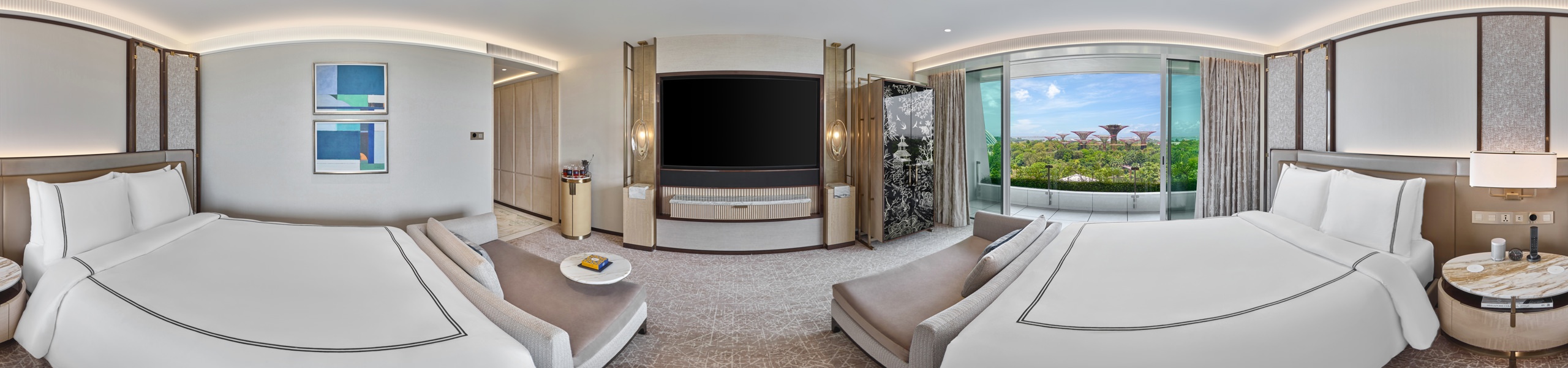 Marina Bay Sands Singapore Hotel Virtual Tour