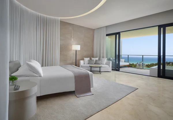 The Sanya Edition loft hotel room interior Hainan Island China