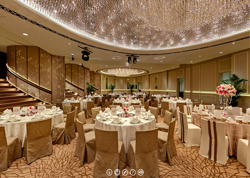 360 Virtual Tour at Fullerton Hotel Ballroom in Singapore